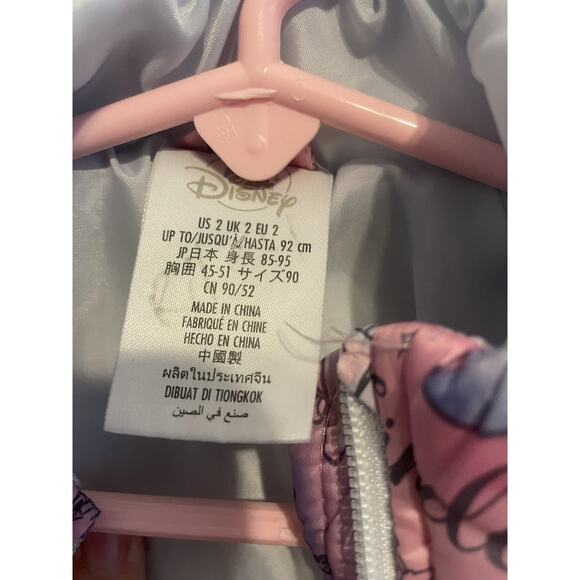 Disney parks Cinderella Toddler puffer jacket‎ Size 2 - Picture 5 of 5